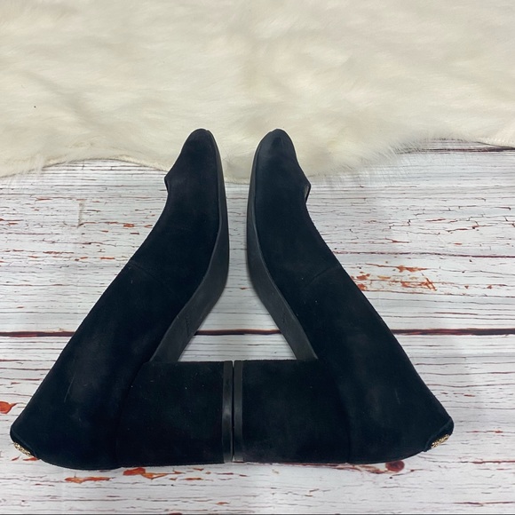 Cole Han grand zeros black suede pumps size 8B - Picture 8 of 12
